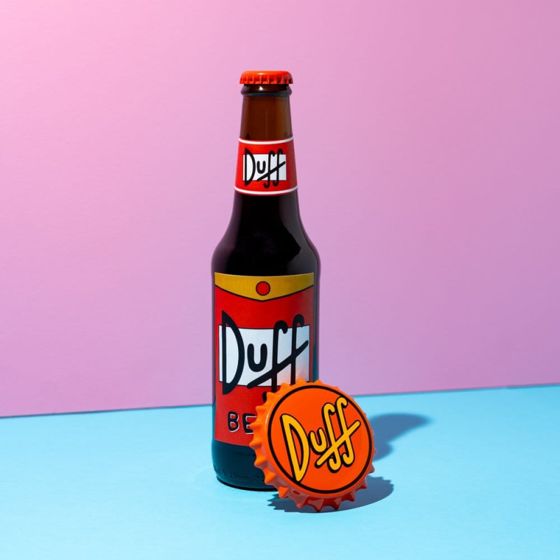 The Simpsons Magnet with Bottle Opener Duff Beer 7 cm 4