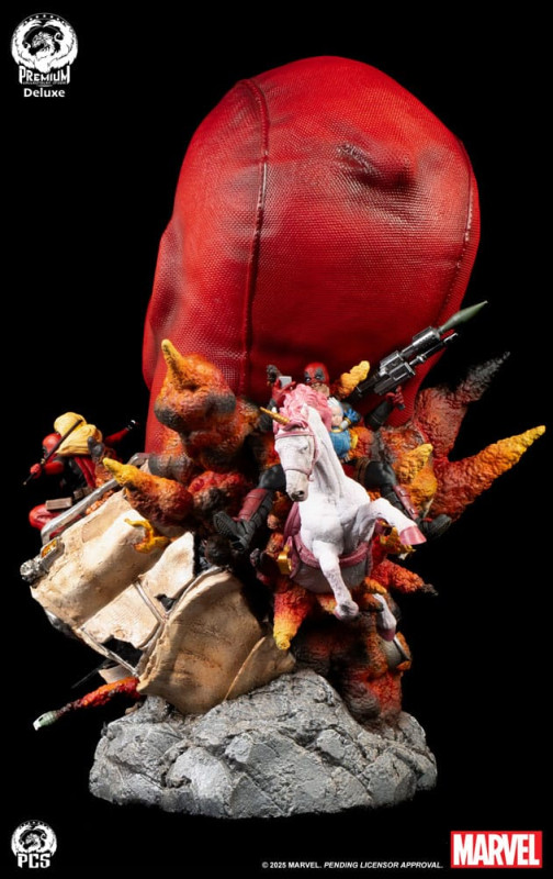 Marvel Fine Art Bust Deadpool Deluxe Edition 42 cm 4