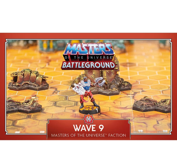 Masters of the Universe: Battleground Miniatures Game Wave 9: Masters of the Universe Faction *Spani 5