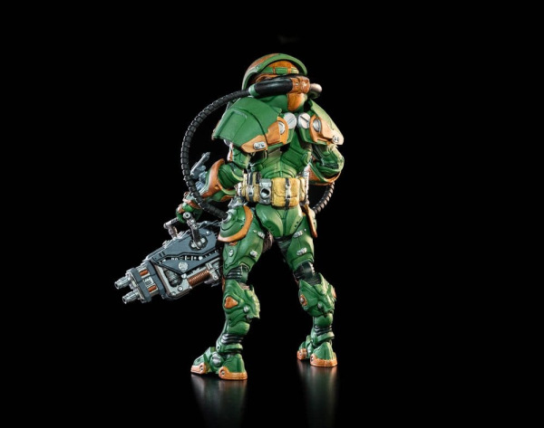 Cosmic Legions Actionfigur T.U.5.C.C. Heavy Gunner 2