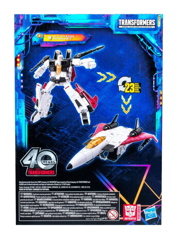 Transformers Generations Legacy United Voyager Class Action Figure G1 Universe Ramjet 18 cm 11