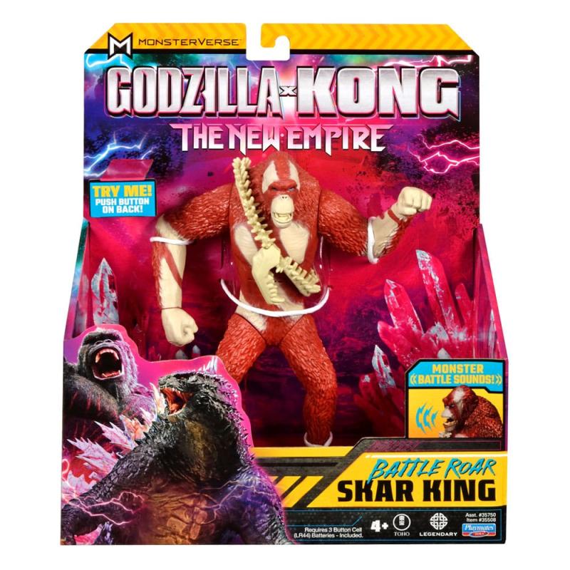 Godzilla x Kong The new Empire Action Figures Deluxe elek Figures 18 cm Assortment (4)