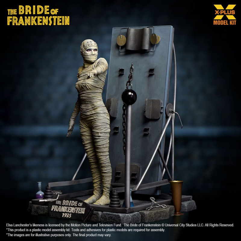 The Bride of Frankenstein Plastic Model Kit 1/8 Bride of Frankenstein 21 cm 11