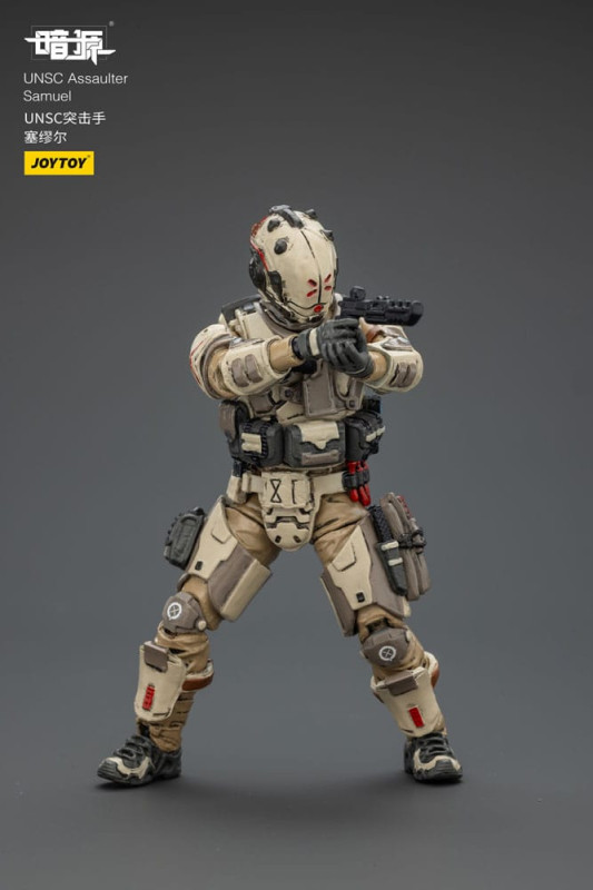 UNSC Dark Source Action Figur Assaulter Samuel 7 cm 6