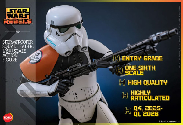 Star Wars: Rebels Action Figure 1/6 Stormtrooper Squad Leader 28 cm 14