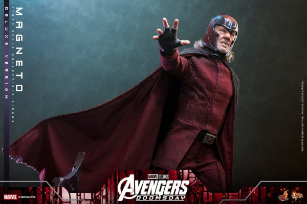 Avengers: Doomsday Movie Masterpiece Action Figure 1/6 Magneto (Deluxe Version) 30 cm 9