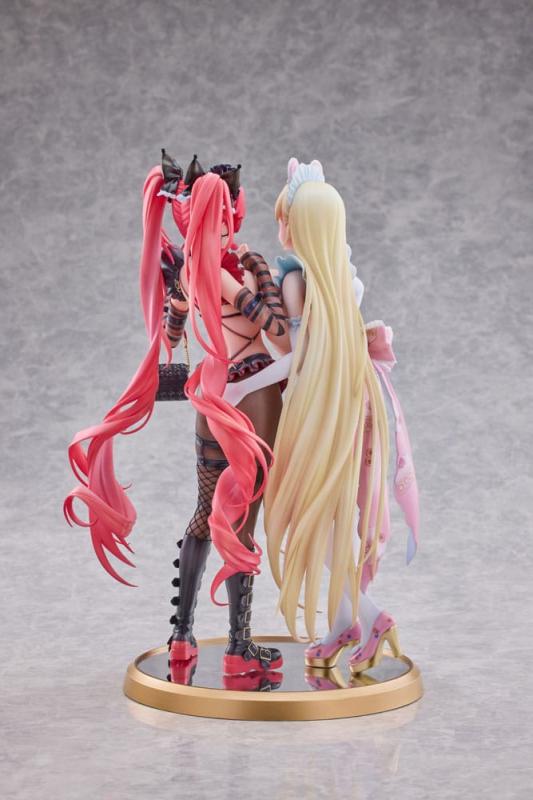 Original Character PVC Statues 1/5 Stella & Sadie Illustrated by Mendokusai 31 cm