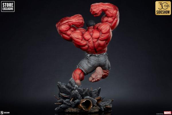 Marvel Premium Format Statue Red Hulk: Thunderbolt Ross 74 cm