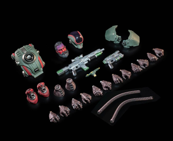 Cosmic Legions Actionfigur T.U.5.C.C. Experiment AA-20 3