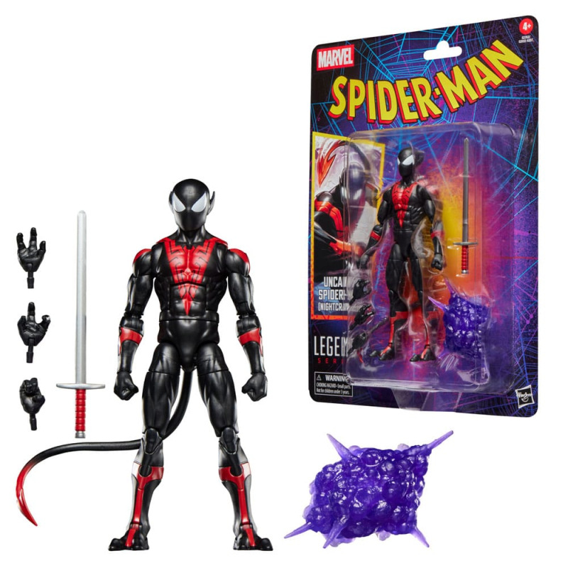Spider-Man Marvel Legends Retro Action Figure Uncanny Spider-Man (Nightcrawler) 15 cm 10