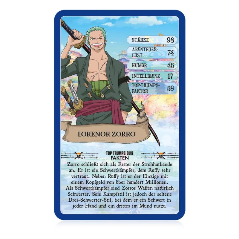 One Piece Collectables Card Game Top Trumps Quiz Collection *German Version*