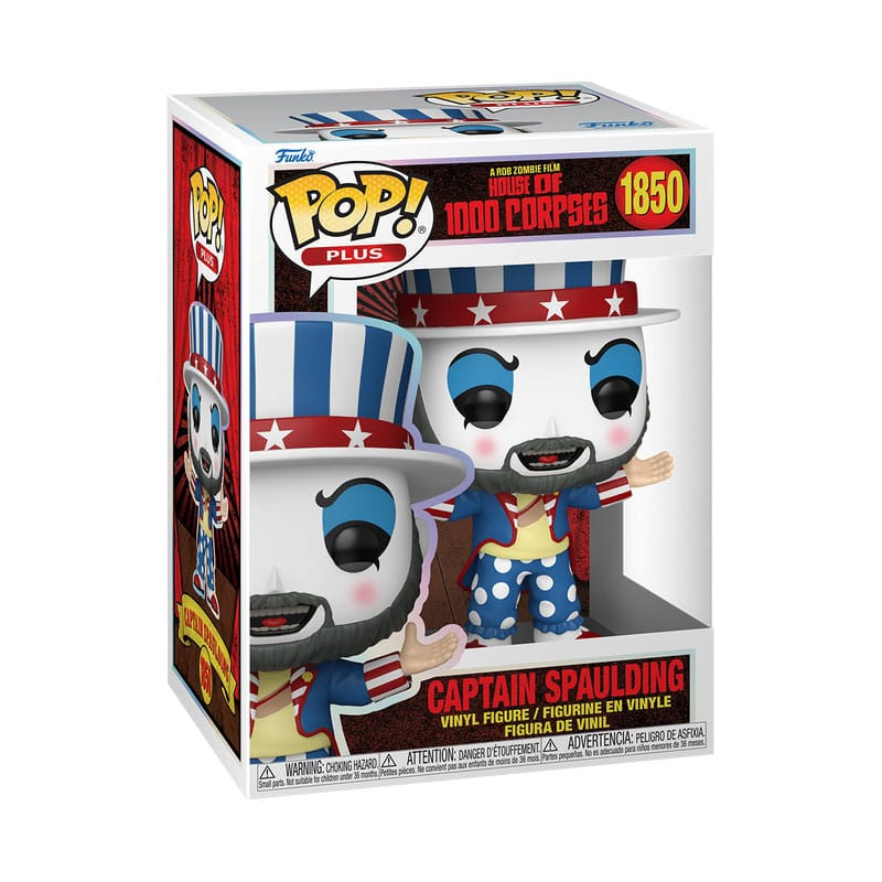 House of 1000 Corpses POP! Plus Vinyl Figure Capt. Spaulding 9 cm 1