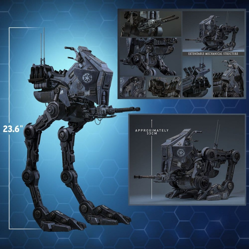 Star Wars: The Mandalorian & Grogu Movie Masterpiece Vehicle 1/6 AT-RT 60 cm 7