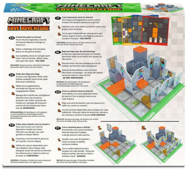 Minecraft Cave Adventure Logic Game 1