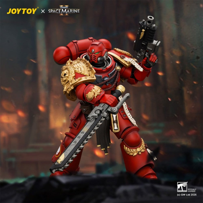 Space Marine Game Edition Action Figure Blood Angels Veteran 12 cm 5