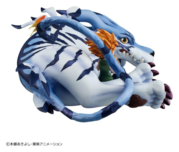 Digimon Adventure G.E.M. Series PVC Figure Garurumon & Ishida Yamato 25 cm (Repeat) 4