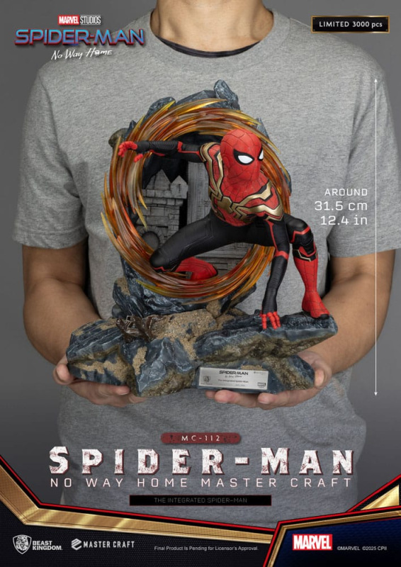 Spider-Man: No Way Home Master Craft Statue The Integrated Spider-Man 31 cm 6