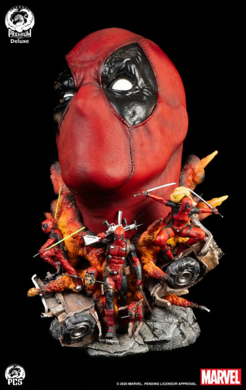 Marvel Fine Art Bust Deadpool Deluxe Edition 42 cm 7