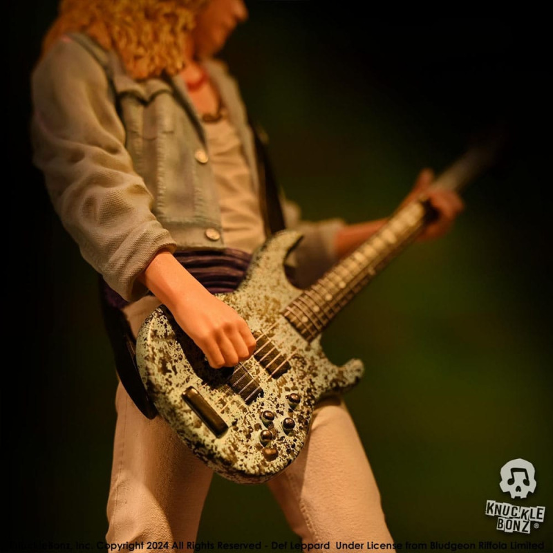 Def Leppard Rock Iconz Statue Rick Savage 24 cm 5