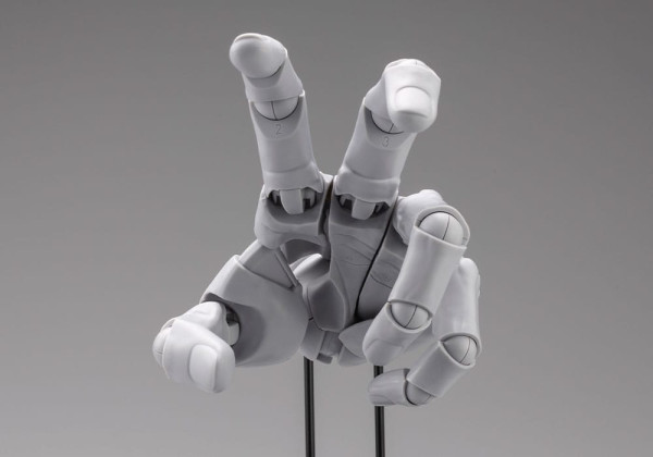Takahiro Kagami PVC Artist Support Item Hand 1/1 Model Men /L Gray 22 cm 3