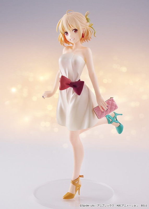 Lycoris Recoil Pop Up Parade PVC Figure Chisato Nishikigi: After Party! Ver. L Size 23 cm 1