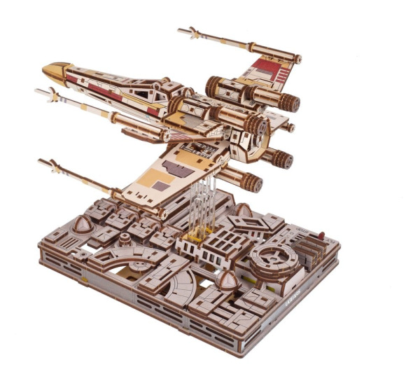 Star Wars 3D Wooden Puzzle Luke Skywalker's X-Wing Starfighter 9