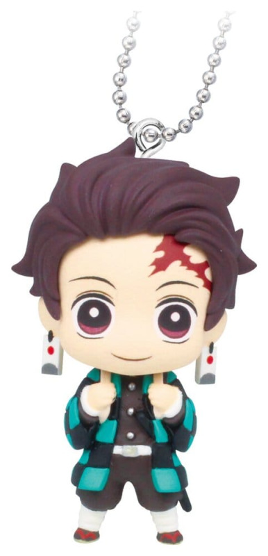 Demon Slayer: Kimetsu no Yaiba Swing Danglers Keychains 3 cm Mystery Capsule Display (12) 1