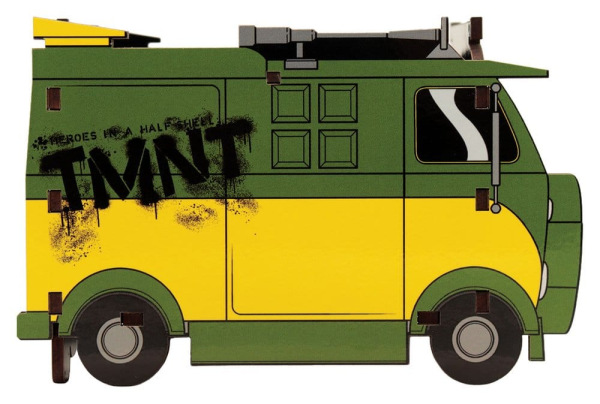 Teenage Mutant Ninja Turtles Desk Tidy Van 13 cm 8