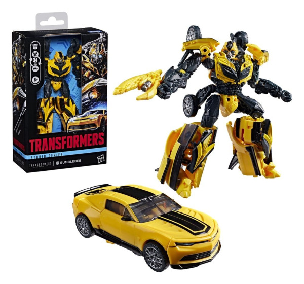 Transformers: Age of Extinction Studio Series Deluxe Class Action Figure Bumblebee 13 cm 2