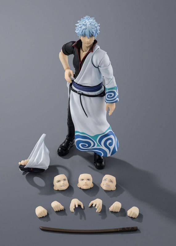 Gintama S.H.Figuarts Action Figure Sakata Gintoki 15 cm 4