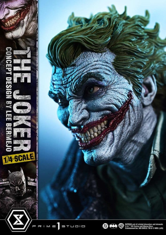 DC Comics Ultimate Premium Masterline Series Statue 1/4 The Joker (Concept Design by Lee Bermejo) 53 3
