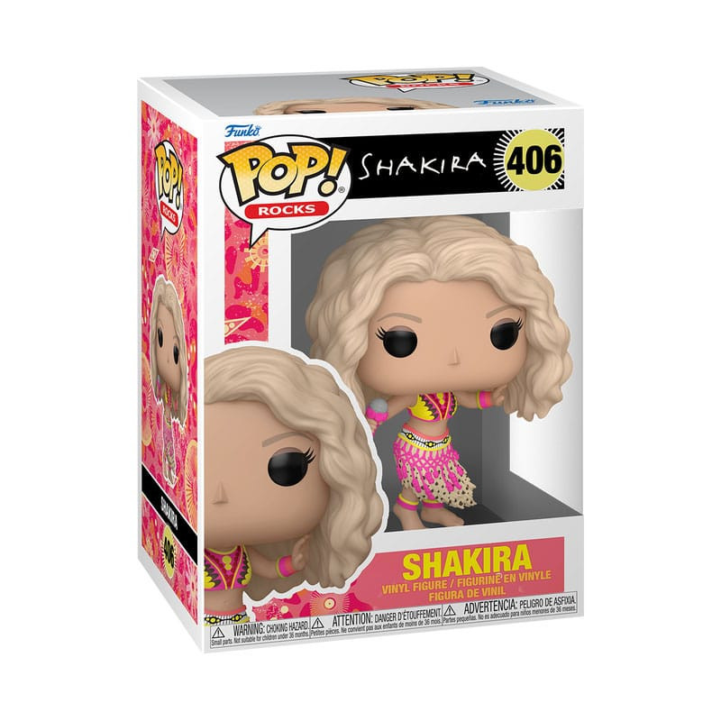 Shakira POP! Rocks Vinyl Figure Waka Waka 9 cm 1