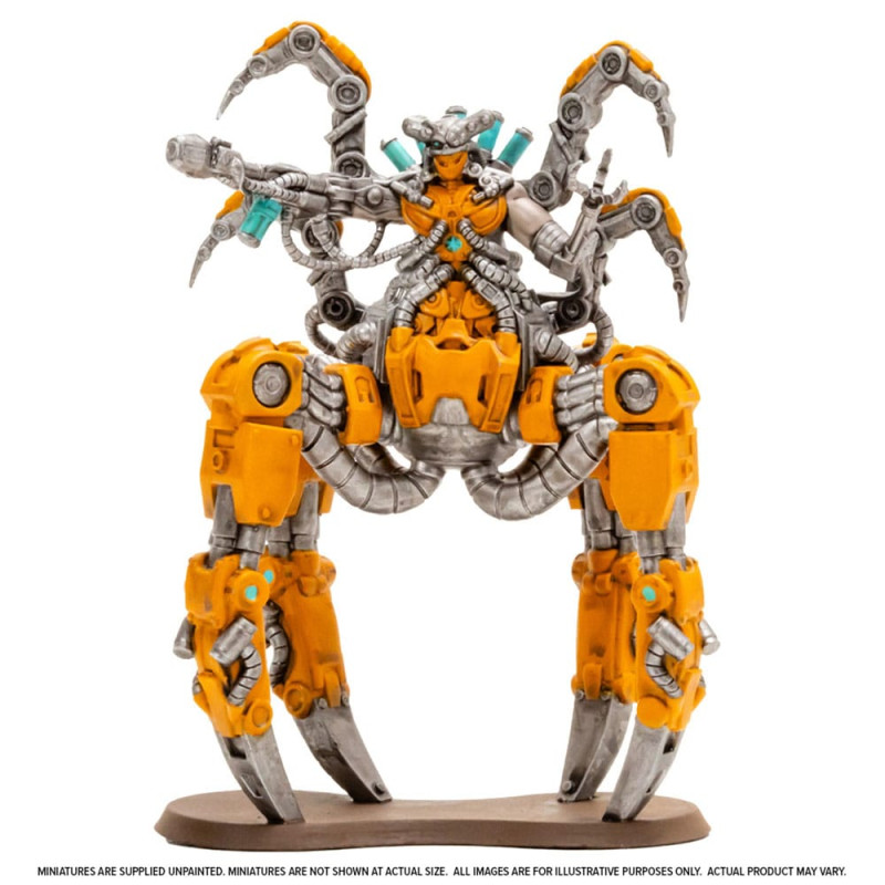 Heroscape Expansion Revna's Rebuke: Iron Lich Viscerot and Necrotech Wraithriders Army *English Vers 2