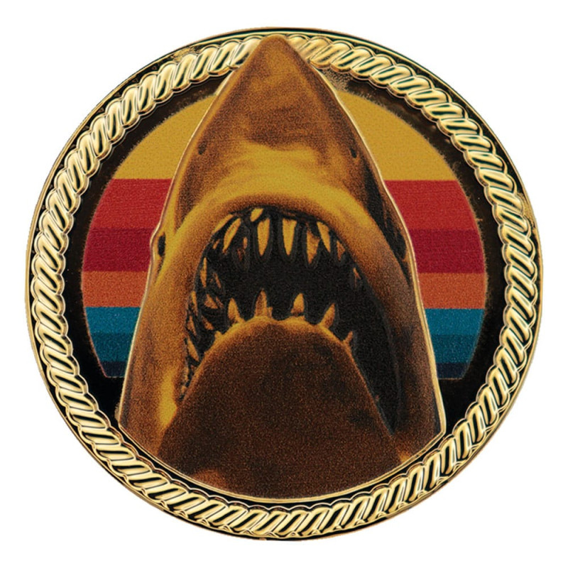 Jaws Collectable Coin 50th Anniversary 24k Gold Plated Limited Edition 5