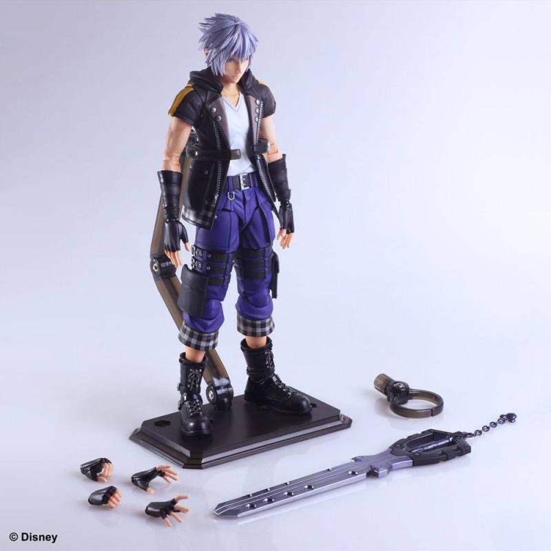 Kingdom Hearts III Play Arts Kai Action Figure Riku Ver. 2 24 cm