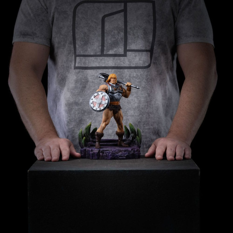 Masters of the Universe Art Scale Statue 1/10 He-Man Battle Armor Version heo Exclusice 23 cm 9
