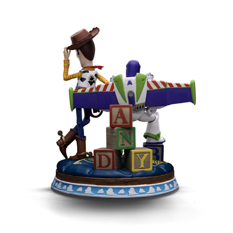 Toy Story Deluxe Art Scale Statue 1/10 Buzz & Woody 38 cm 6
