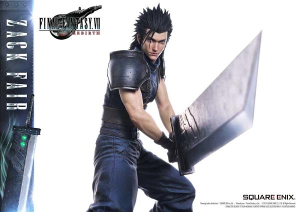 Final Fantasy VII Rebirth Statue 1/4 Zack Fair 57 cm 3