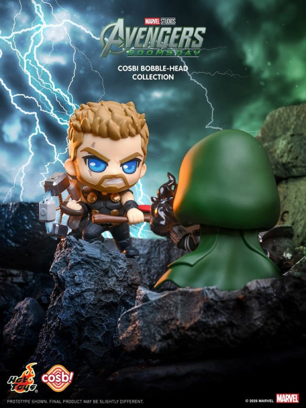 Marvel Cosbi Minifigures 11 cm Avengers: Doomsday Blind Box Display (8) 14
