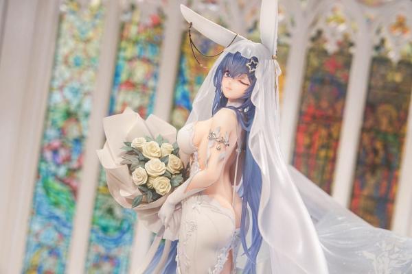 Azur Lane PVC Statue 1/7 New Jersey Snow-White Ceremony Ver. 35 cm 10