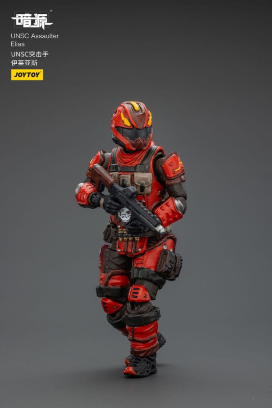 UNSC Dark Source Action Figur Assaulter Elias 7 cm 6