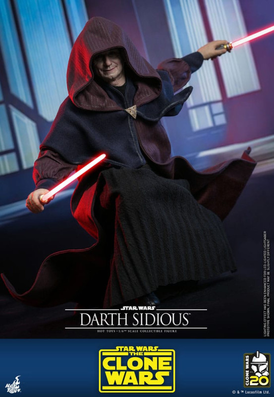 Star Wars: The Clone Wars Action Figure 1/6 Darth Sidious 29 cm 7