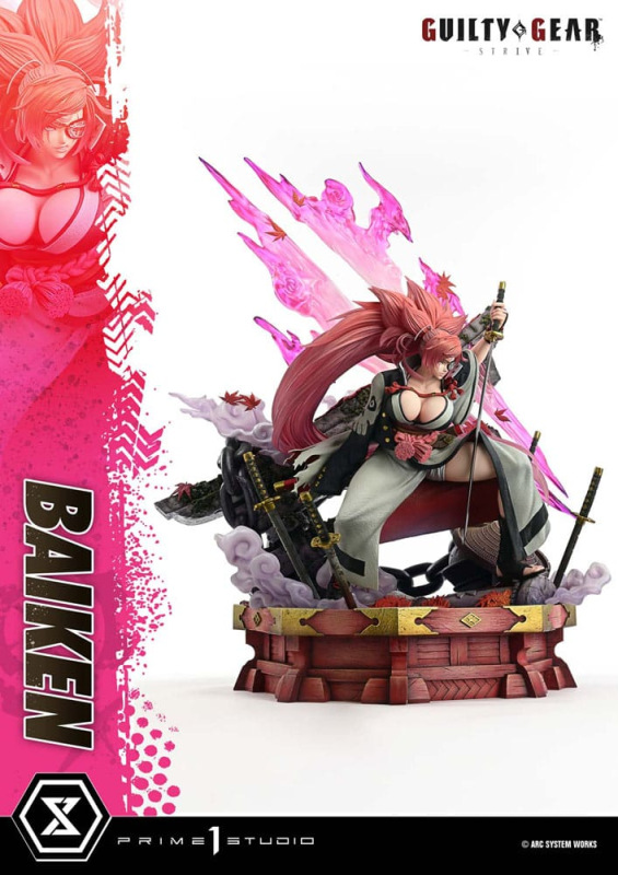 Guilty Gear Strive Ultimate Premium Masterline Series Statue 1/4 Baiken 80 cm 8