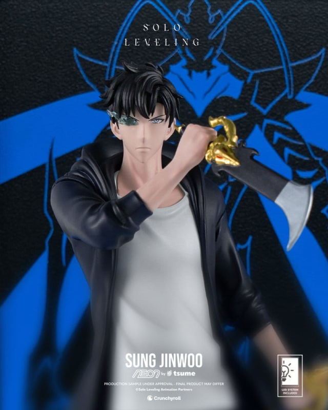 Solo Leveling Neon Figure 1/9 Sung Jinwoo 20 cm 1