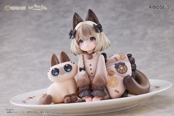 Decorated Life Collection PVC Statue Tea Time Cats x Siamese Cat Azuki-san Friendship Collaboration 12