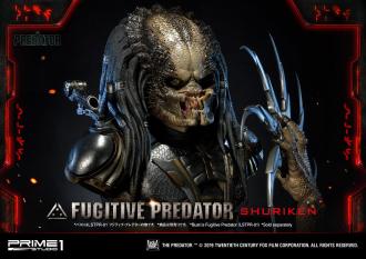 Predator 2018: Fugitive Predator Shuriken - Statue 1/1 65 cm - Prime 1 Studio 3