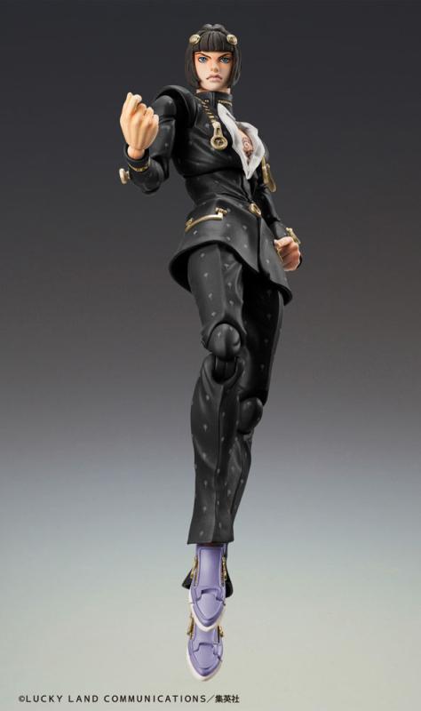 JoJo's Bizarre Adventure Part6 Stone Ocean Action Figure Chozokado (Bruno Bucciarati Ver. Black) 15