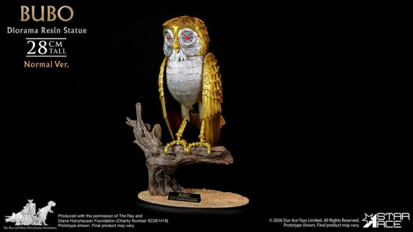 Ray Harryhausens Diorama Resin Statue Bubo Normal Ver. 28 cm 1