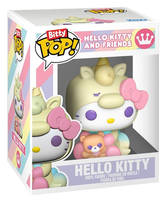 Sanrio Bitty POP! & Accessory Vinyl Figure 2-Pack Hello Kitty w/KCHN 2 cm 1