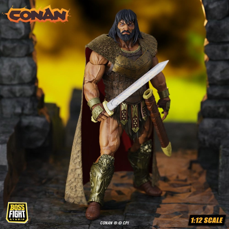 Conan Epic H.A.C.K.S. Action Figure 1/12 King Conan: Ruler of Aquilonia 8